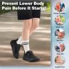 Women’s Orthopedic Diabetic Wide Running Shoes: Comfortable Casual Plantar Fasciitis Arch Support Fashion Sneakers, Orthotic Flat Feet Tennis Walking Sports Shoes for Foot and Heel Pain Relief(K1-black)