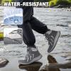 Men’s Orthopedic Waterproof Hiking Boots: Comfortable Plantar Fasciitis Ankle Support Walking Running Mid Trekking Ankle Boots, Orthotic Sport Trail Shoes for Foot and Heel Pain Relief(W2-grey)