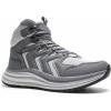 Men’s Orthopedic Waterproof Hiking Boots: Comfortable Plantar Fasciitis Ankle Support Walking Running Mid Trekking Ankle Boots, Orthotic Sport Trail Shoes for Foot and Heel Pain Relief(W2-grey)