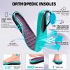 OrthoComfoot Women’s Orthopedic Diabetic Wide Walking Shoes: Comfortable Casual Arch Support Orthotic Plantar Fasciitis Sports Sneakers, Swollen Feet Running Shoes for Foot and Heel Pain Relief(K3-purple)