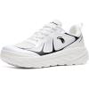 Women’s Orthopedic Diabetic Wide Running Shoes: Comfortable Breathable Arch Support Plantar Fasciitis Sport Sneakers, Casual High Arch Orthotic Work Tennis Walking Shoes for Foot and Heel Pain Relief(K2-white)
