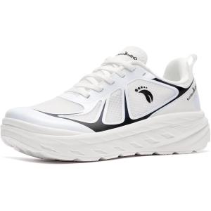Women’s Orthopedic Diabetic Wide Running Shoes: Comfortable Breathable Arch Support Plantar Fasciitis Sport Sneakers, Casual High Arch Orthotic Work Tennis Walking Shoes for Foot and Heel Pain Relief(K2-white)