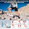 Men’s Orthopedic Wide Trekking Hiking Shoes: Comfortable Casual Arch Support Plantar Fasciitis Orthotic Walking Shoes, Breathable All-Terrain Non-Slip Trail Sneakers for Foot and Heel Pain Relief(K2-white)