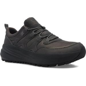 Men’s Orthopedic Wide Trail Running Shoes: Comfortable Arch Support Plantar Fasciitis Diabetic Walking Shoes, Orthotic Casual All-Terrain Non-Slip Hiking Sneakers for Foot and Heel Pain Relief(K2-grey Brown)