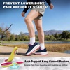 OrthoComfoot Women’s Orthopedic Wide Plantar Fasciitis Shoes: Comfortable Arch Support Flat Feet Orthotic Sports Hiking Sneakers, Casual Wide Toes Box Walking Running Tennis for Foot Heel and Pain Relief(K1-dark Blue)