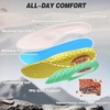 Women’s Orthopedic Wide Plantar Fasciitis Shoes: Comfortable Arch Support Diabetic Flat Feet Trail Running Athletic Hiking Sneakers, Orthotic Casual Sports Trekking Walking Shoes for Foot & Heel Pain(K3-pale Orange)
